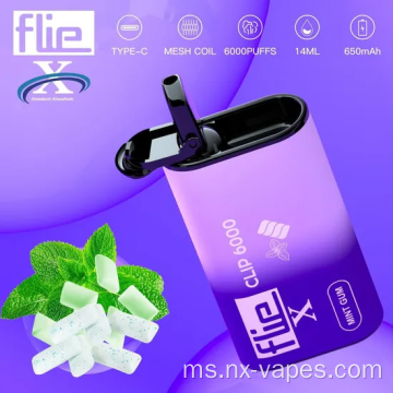 Higo Clip 6000 Puff Vape Pucuk